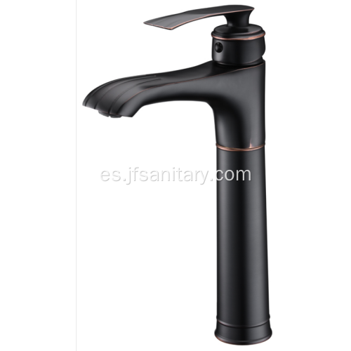 Nuevo diseño Baño Orbe Black Tall Basin Faucet